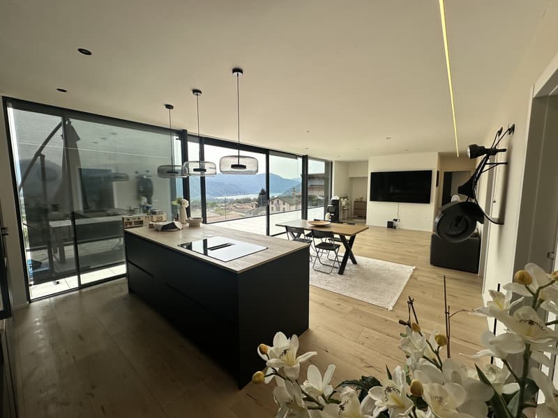 NUOVO ED AMPIO APPARTAMENTO CON LIFT PRIVATO E VISTA LAGO (2)