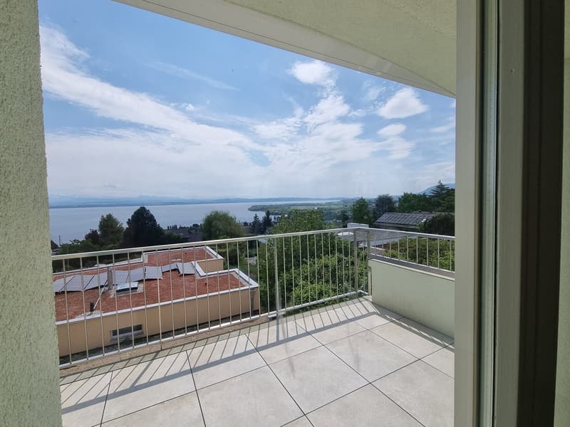 Appartement lumineux de 4 pièces avec vue sur le lac à Milvignes (3)