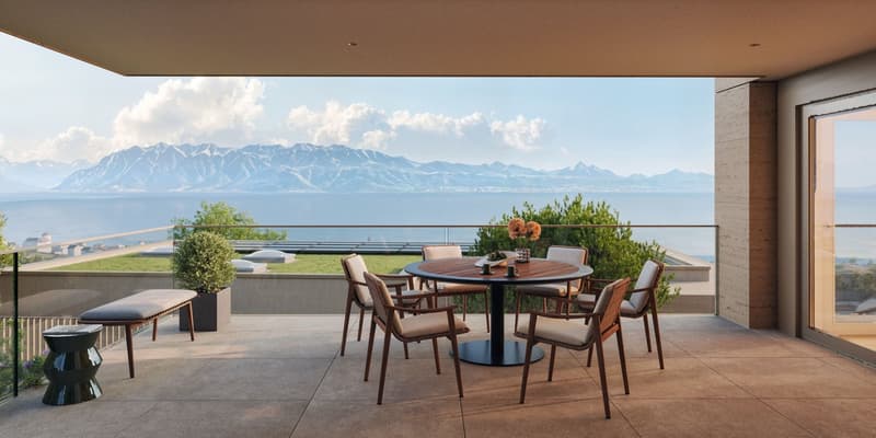 LUTRY – Adresse d’exception : 5 pièces avec vue plongeante sur le Léman (4)