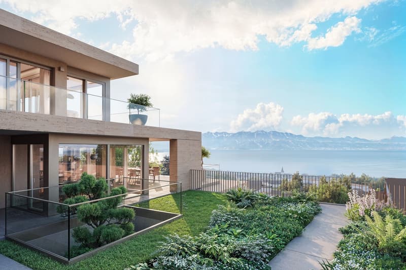 LUTRY – Adresse d’exception : 4,5 pièces surplombant le Léman (5)