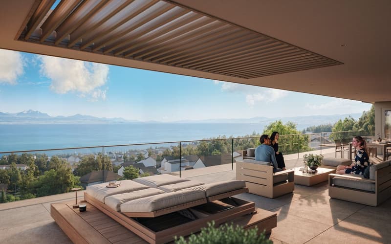 LUTRY – Adresse d’exception : 4,5 pièces surplombant le Léman (6)