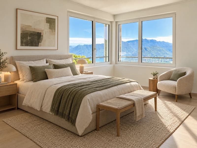 Cademario – Esclusiva villa con piscina e spettacolare vista lago (7)