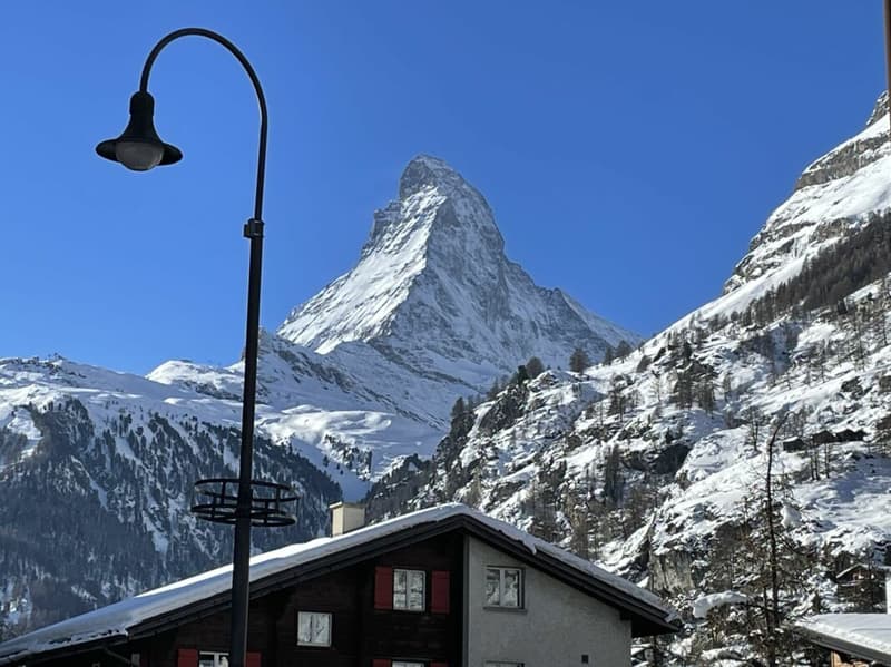Exklusives Grundstück in erstklassiger Lage!!! Genießen Sie einen traumhaften Blick auf das Matterhorn.