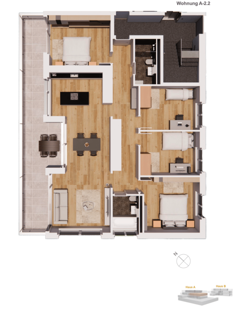 Unique construction project with alpine views in Brig - 9 exclusive residential units! - 3 units already sold! (9)