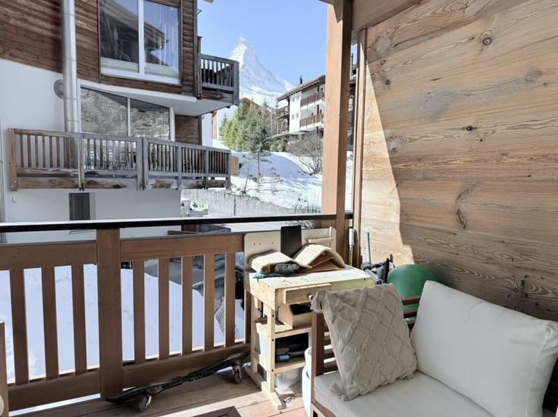 Traumhafte Wohnung mit Blick auf das Matterhorn - Ihr persönliches Paradies zum Wohlfühlen! - Primary Residence - (12)