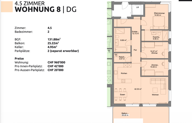 Attraktives Mehrfamilienhaus mit 8 modernen und stilvollen 4.5/5.5 Zi. Wohnungen (30)