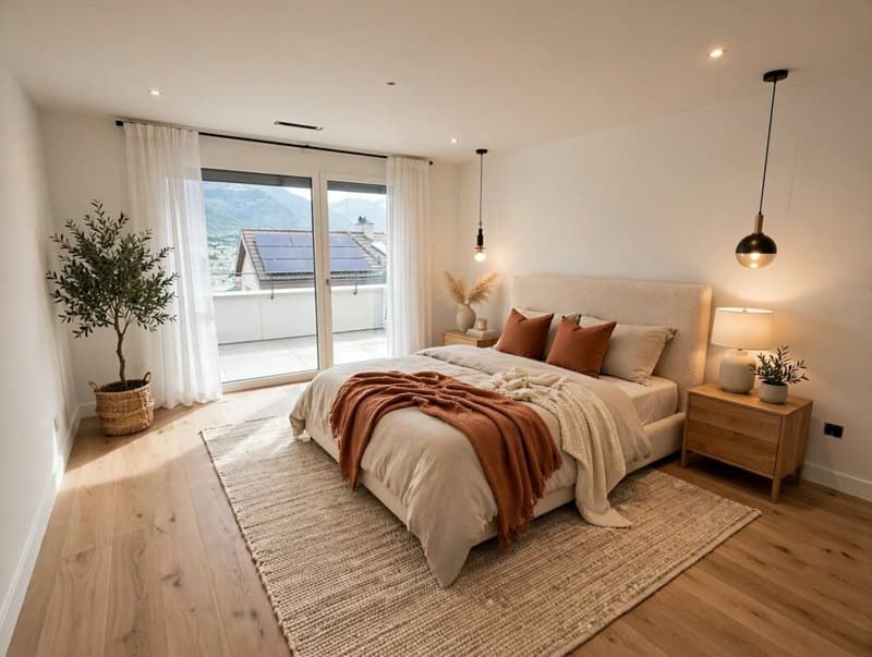 Einzigartige Dach Wohnung mit alpinen Weitblick in Brig und grosser Sonnenterasse (5)
