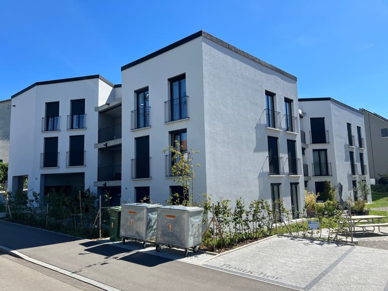 Moderne Wohnung mit zwei Badezimmern, Waschturm und Balkon (8)