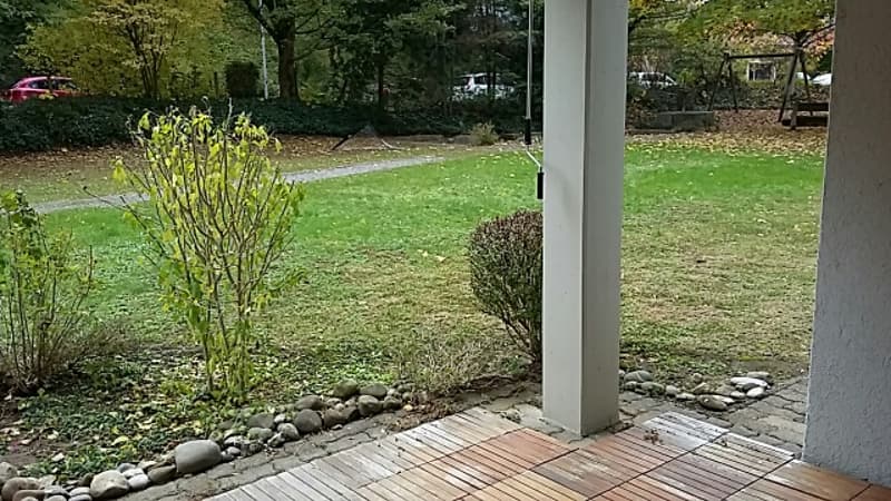 Aussicht Sitzplatz