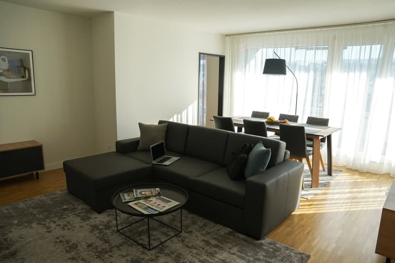 Exklusive möblierte 3.5 Zimmer Stadtwohnung nahe Bahnhof Zug (8)