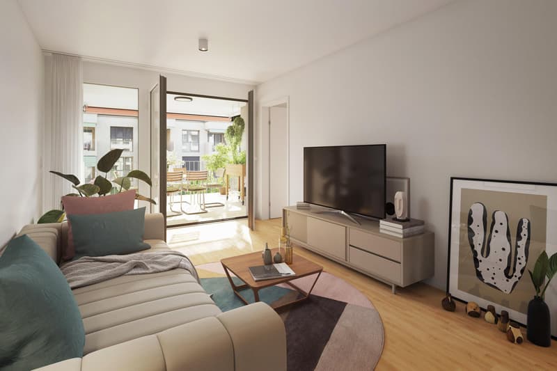 Grosszügige 4.5-Zimmer-Wohnung mit zwei Balkonen im Rüüssegg! (5)