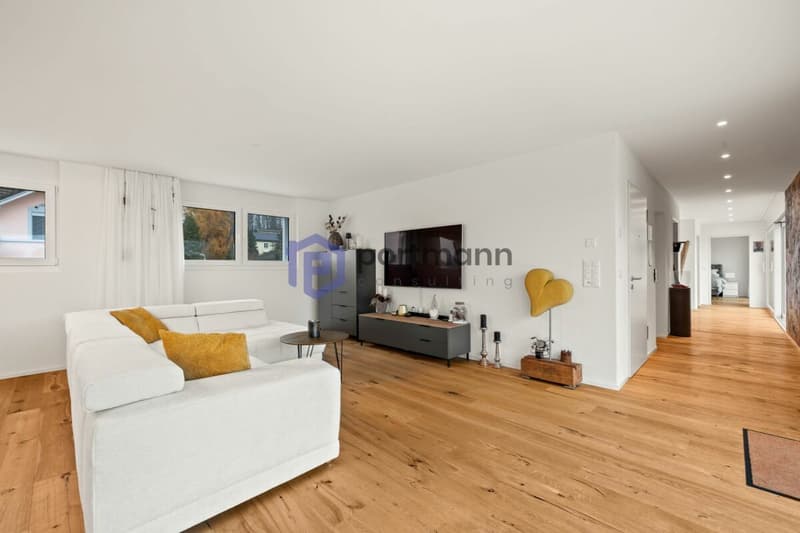 Sehr gepflegte, neuwertige Attika-Wohnung mit div. Extras wie Riesen-Terrasse, Lift mit direktem Zugang in die Wohnung, übergrossen Parkplätzen usw. (7)