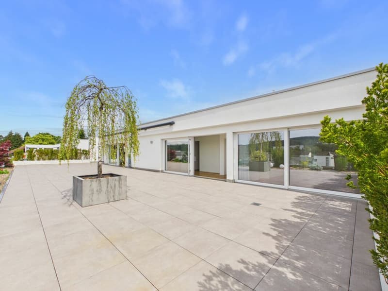 Sehr gepflegte, neuwertige Attika-Wohnung mit div. Extras wie Riesen-Terrasse, Lift mit direktem Zugang in die Wohnung, übergrossen Parkplätzen usw. (22)