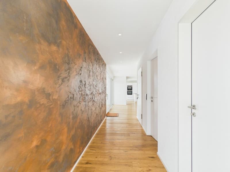Sehr gepflegte, neuwertige Attika-Wohnung mit div. Extras wie Riesen-Terrasse, Lift mit direktem Zugang in die Wohnung, übergrossen Parkplätzen usw. (30)