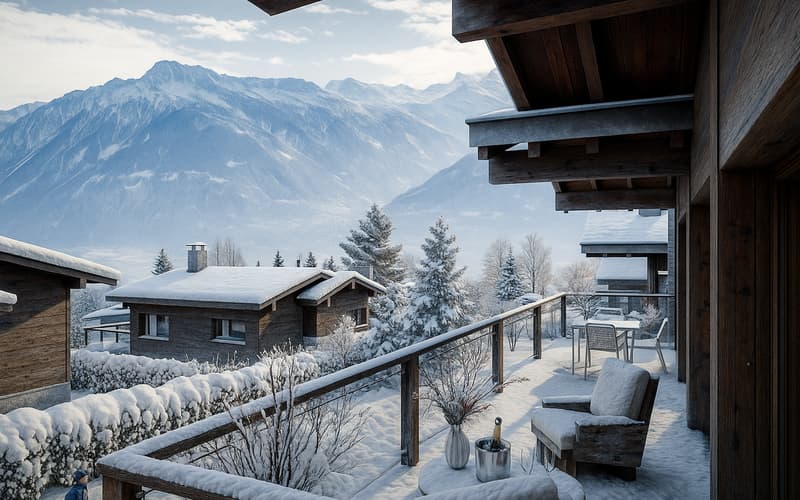 Charming 4.5-Room Chalet with Stunning Mountain Views in Crans-Montana (2)