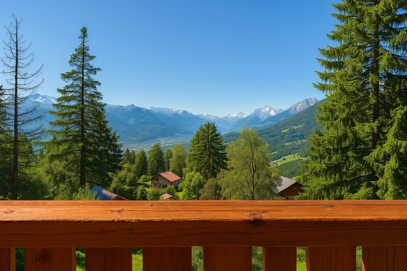 Charming 5.5-Room Alpine Apartment in Rougemont (2)