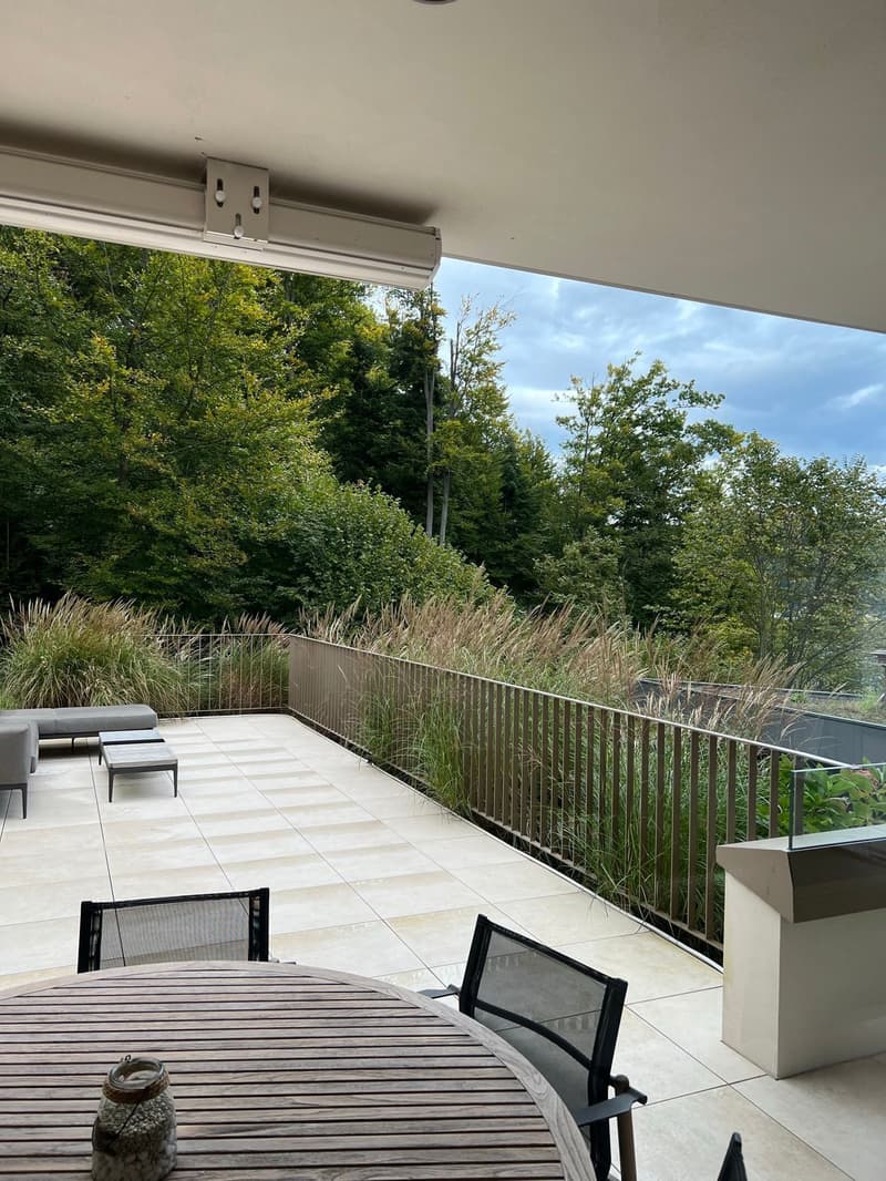 Exklusive 3.5-Zimmer Terrassenwohnung mit grosser Sonnenterrasse in Hergiswil (8)