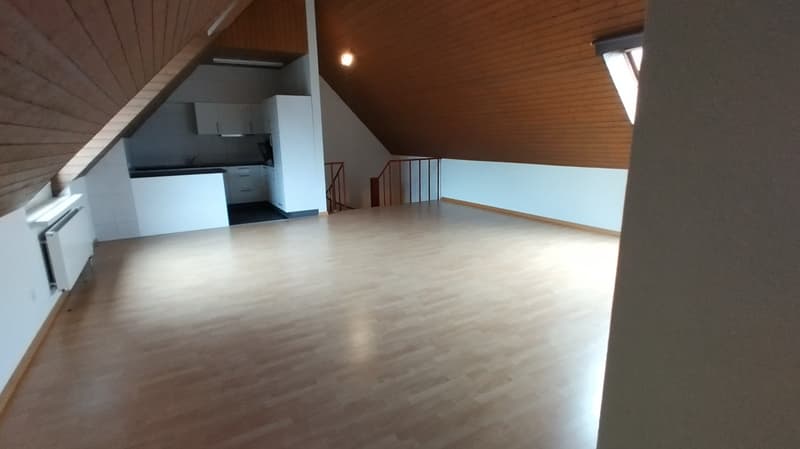 Charmante 2-Zimmer-Dachgeschosswohnung an der Bahnhofstrasse in Olten (1)