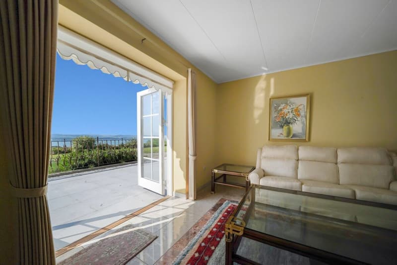 Villa esclusiva con vista sul lago e sulle Alpi - sulla pendice sud di Lugnorre (6)