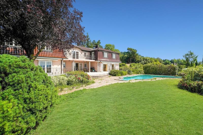 Villa esclusiva con vista sul lago e sulle Alpi - sulla pendice sud di Lugnorre (20)