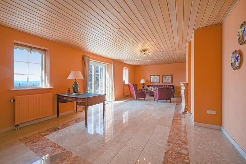 Villa esclusiva con vista sul lago e sulle Alpi - sulla pendice sud di Lugnorre (14)