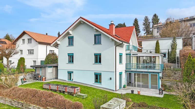 Bright 5.5 room single-family house with 4.5 room annex and a view into the green in St.Antoni (12)