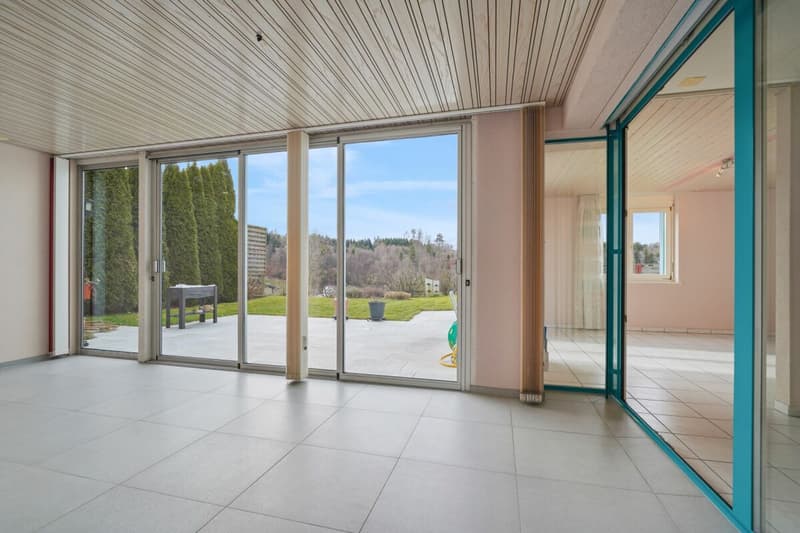 Bright 5.5 room single-family house with 4.5 room annex and a view into the green in St.Antoni (9)