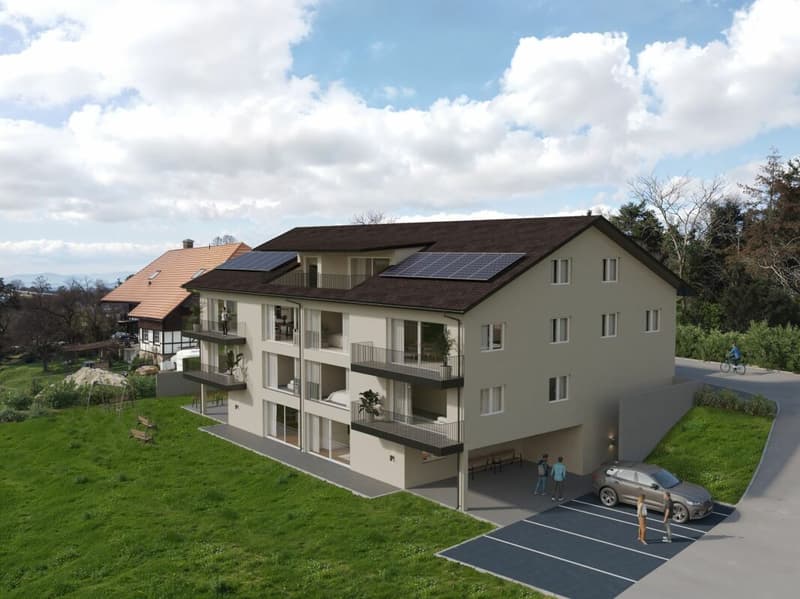 Modern loft apartment with private photovoltaic system & south orientation (2)