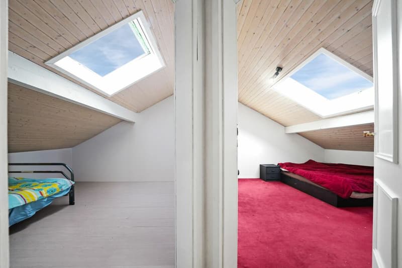 Duplex sous les toits avec ascenseur privatif - spacieux, lumineux et plein de potentiel (11)