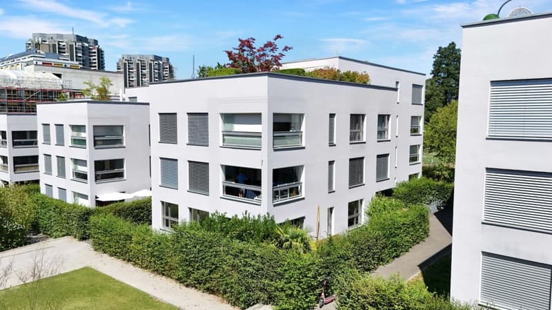 Neuwertige, helle 4.5 Zimmer Parterre-Wohnung in Stadtnähe (1)