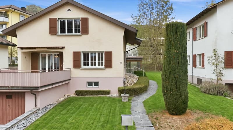 Teilsaniertes Einfamilienhaus mit Terrasse und Garten, nahe Olten (10)