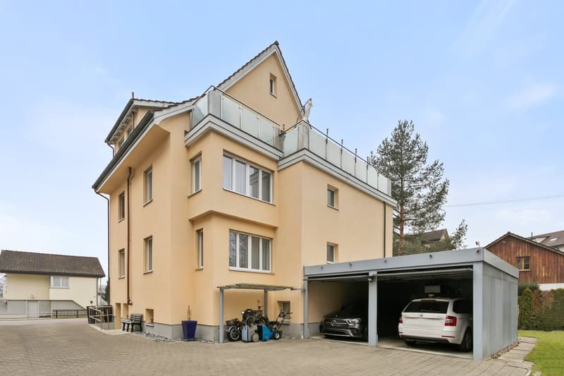 Exklusives Mehrfamilienhaus mit 3 Wohnungen in ruhiger Lage von Bischofszell (2)
