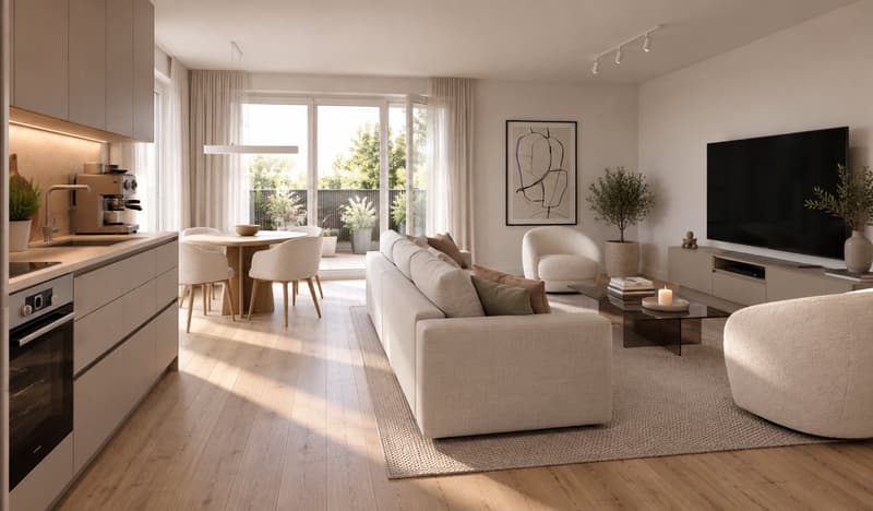 Moderne 4.5-Zimmer-Wohnung im Neubau VIVERA HÖRI – Ihr neues Zuhause ab 2028 (5)