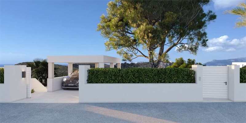 Costa Blanca Villa contemporanea con vista mare (8)
