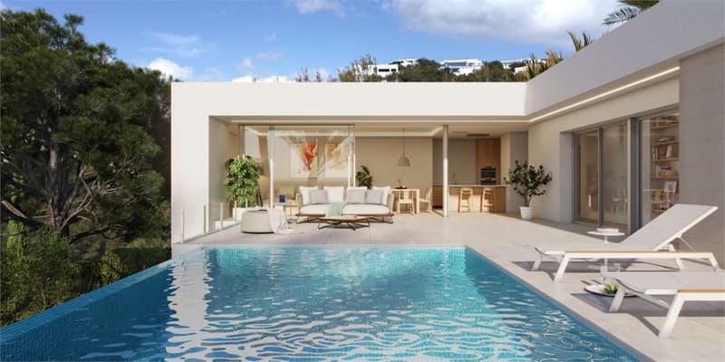 Costa Blanca Villa contemporanea con vista mare (2)