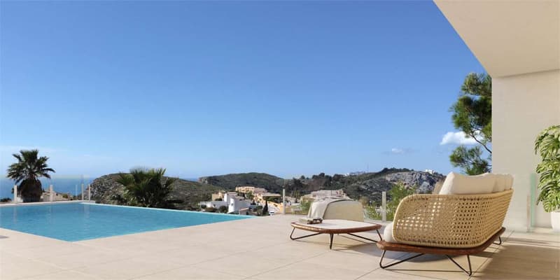 Costa Blanca Villa contemporanea con vista mare (5)