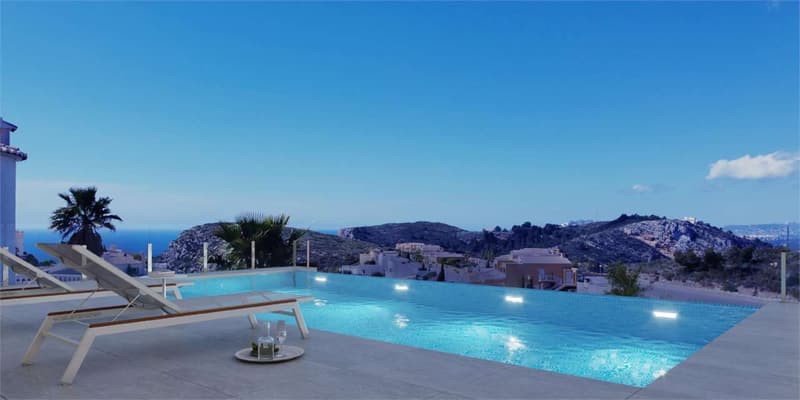 Costa Blanca Villa contemporanea con vista mare (4)