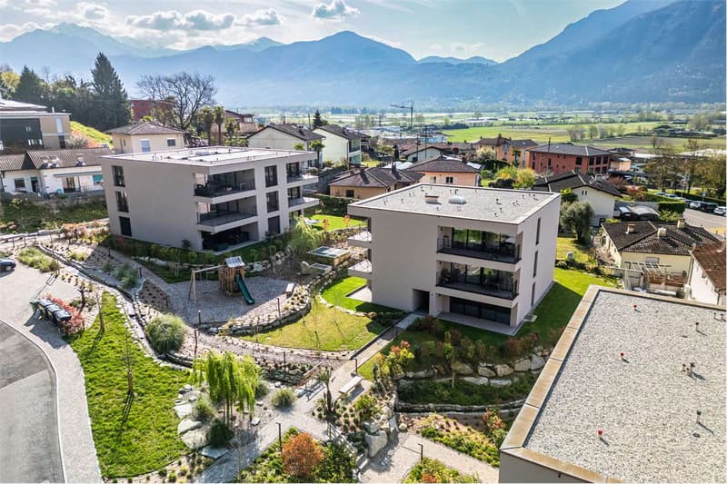 Gordola Nuovo appartamento 3.5 locali con giardino (2)