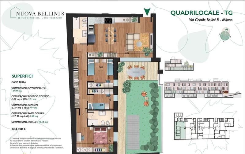 Quadrilocale con ampio terrazzo (11)
