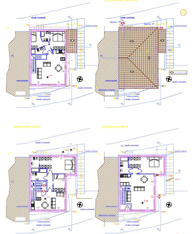 Vendesi Terreno edificabile nel nucleo di Cademario (3)