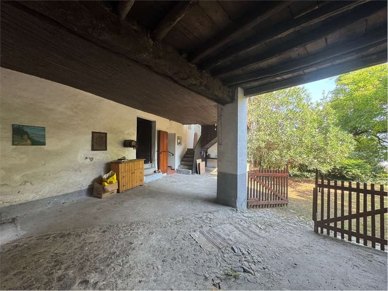 Affascinante villa da ristrutturare immersa nel verde a Novazzano (8)