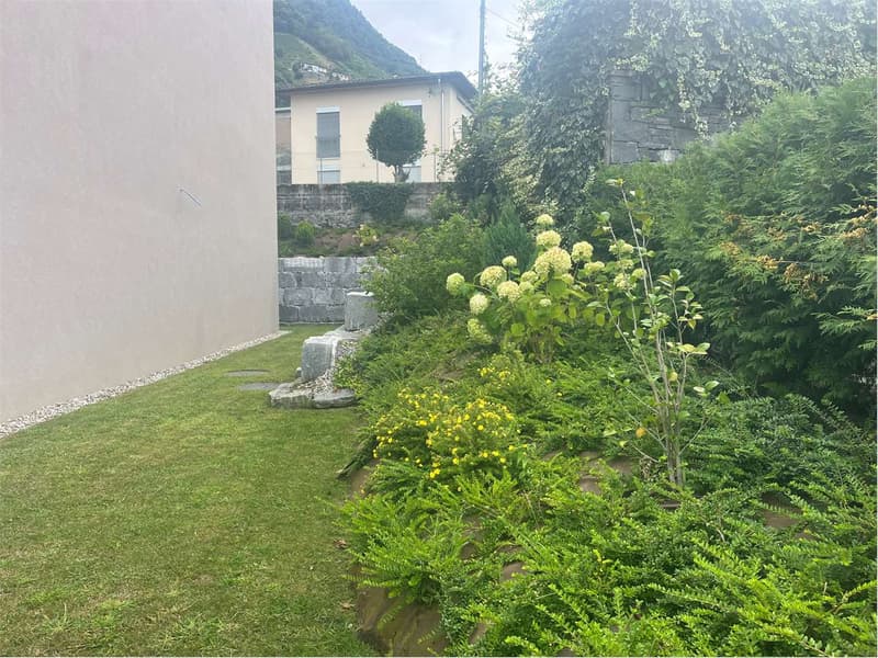 Gordola- bellissimo  appartamento 4.5 con grande giardino (12)