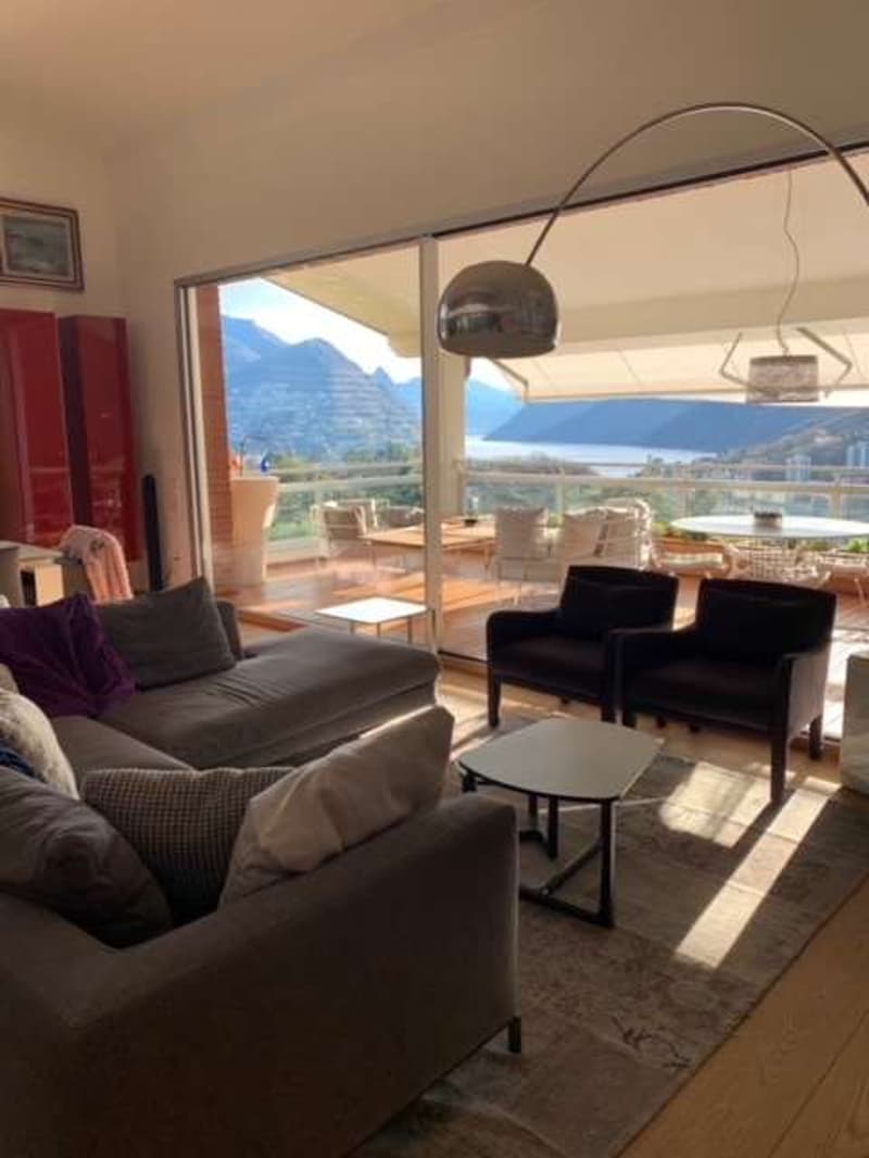Montagnola - Prestigioso Attico Duplex Vista Lago a 50 m dalla TASIS (2)
