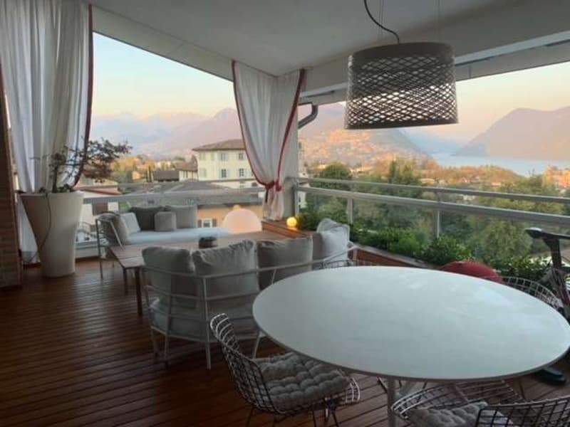 Montagnola - Prestigioso Attico Duplex Vista Lago a 50 m dalla TASIS (7)