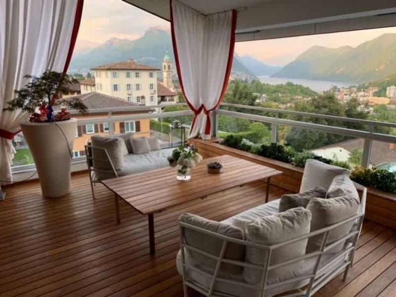 Montagnola - Prestigioso Attico Duplex Vista Lago a 50 m dalla TASIS (6)
