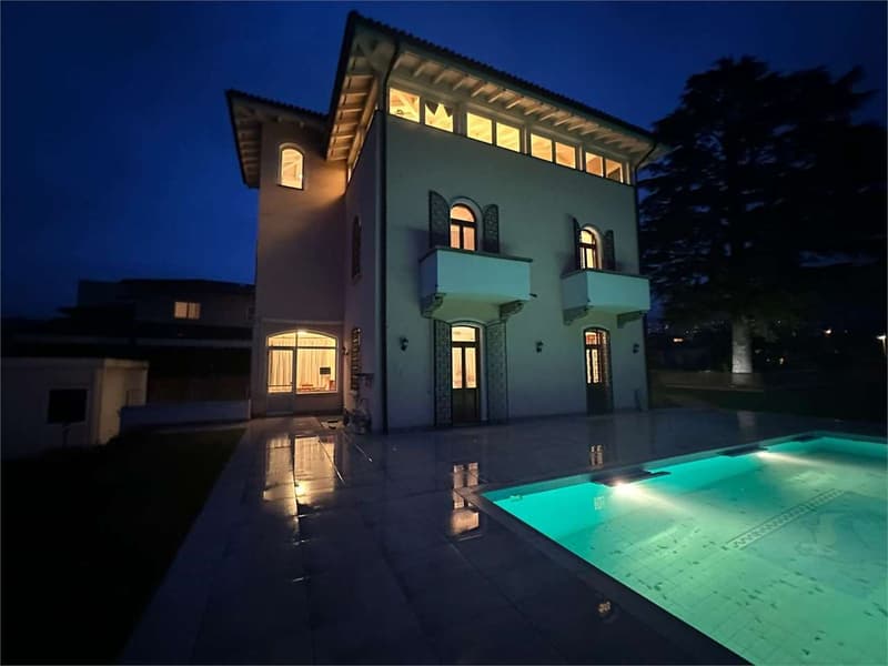Balerna splendida villa con piscina (4)
