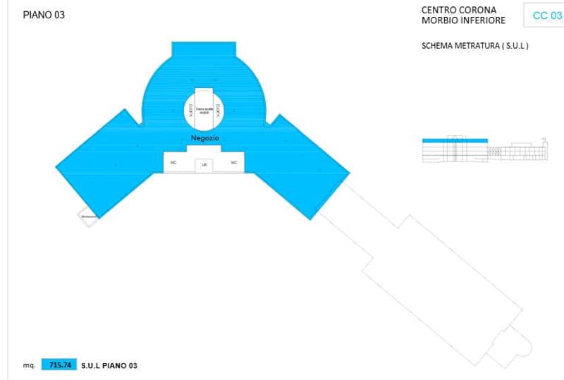 Affittasi oltre 4.000 metri quadrati presso un nuovo centro commercial (6)