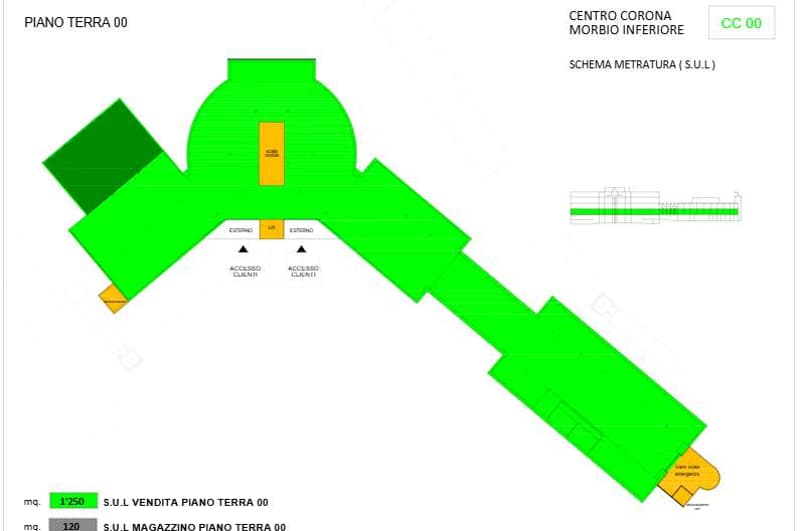 Affittasi oltre 4.000 metri quadrati presso un nuovo centro commercial (3)