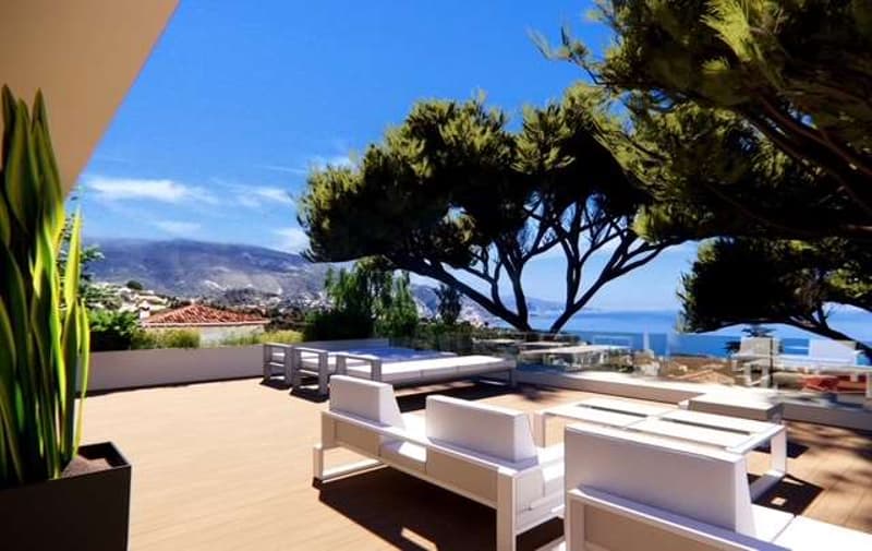 Roquebrune Cap Martin, villa contemporanea con vista mare e piscina (7)
