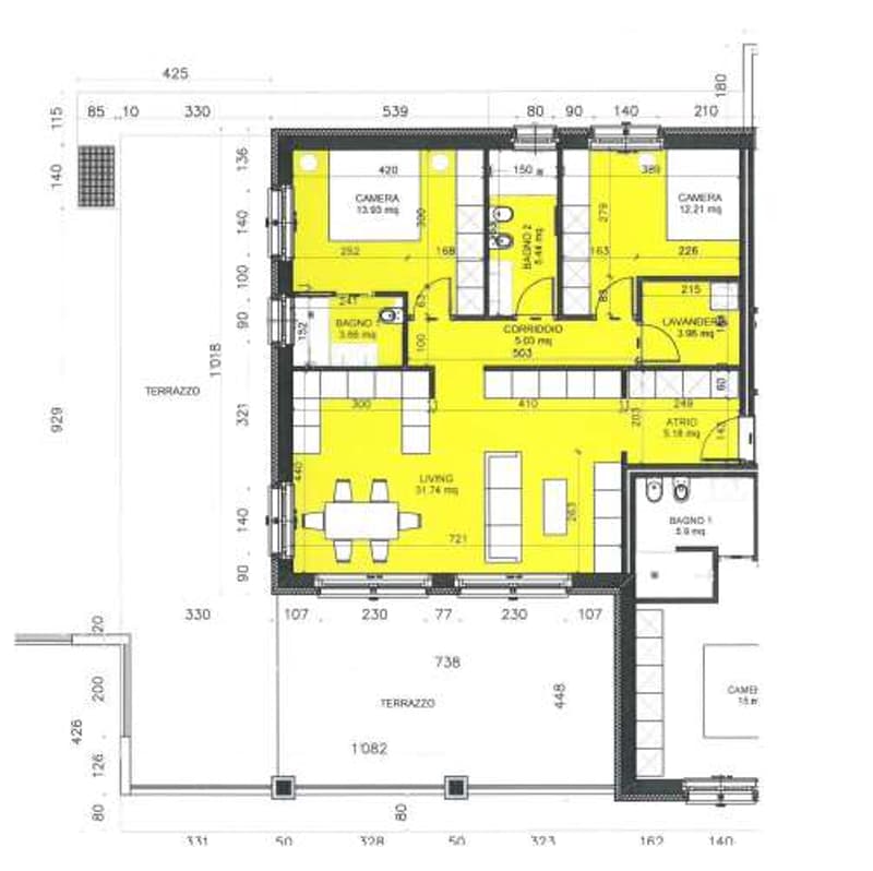 3 locali con giardino privato - Residenza Bellavista (9)
